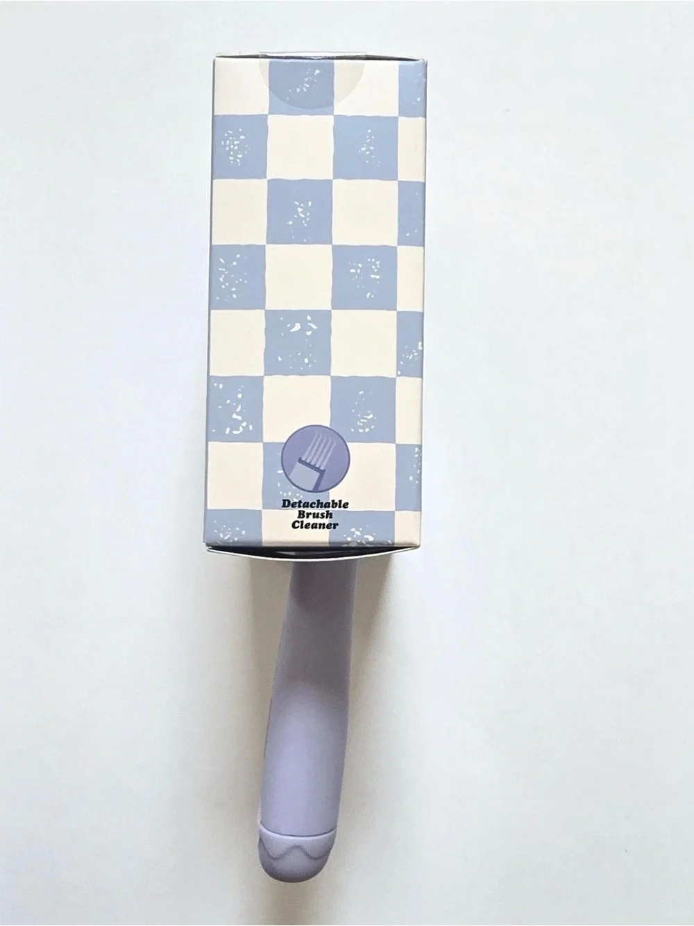 Peanuts snoopy Celavi charmed Hair Brush - Lilac with brush cleaner